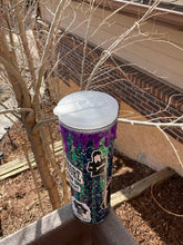 Load image into Gallery viewer, NEW flip top sipper lid Snowglobe Tumbler