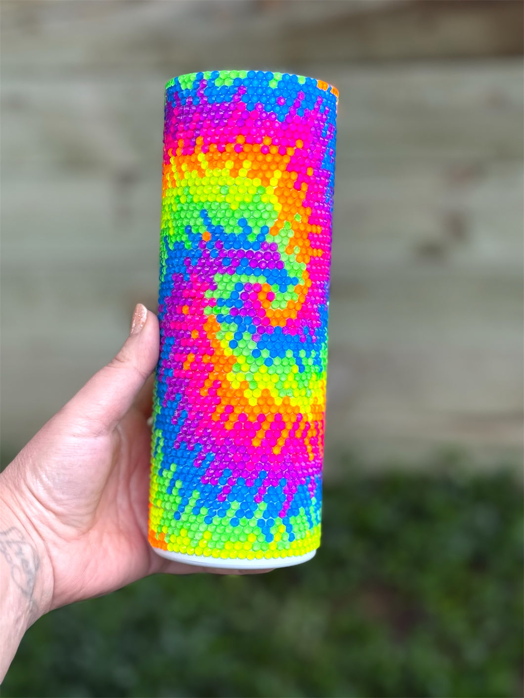 20 oz Stainless Steel Rhinestone Cup