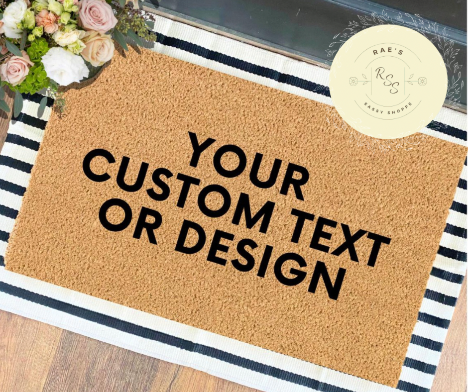 Customized doormat