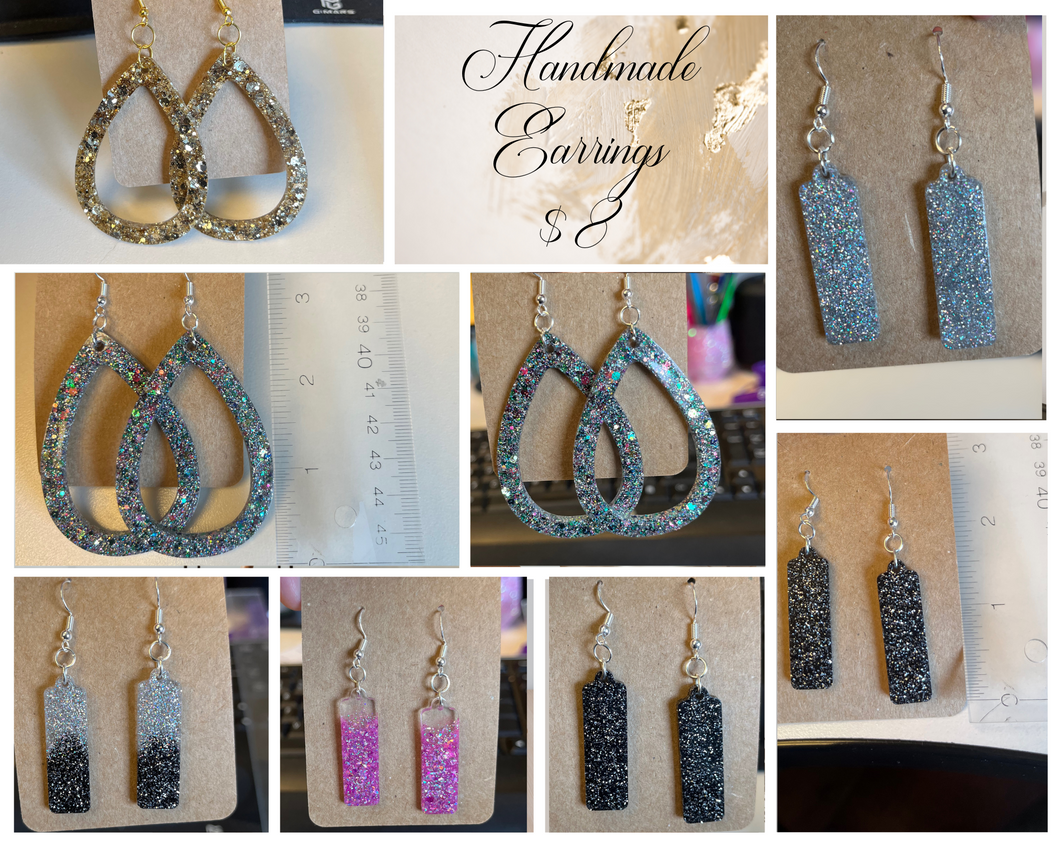 Custom earrings RTS