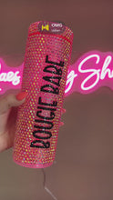 Load and play video in Gallery viewer, Bougie Babe Rhinestone Tumbler
