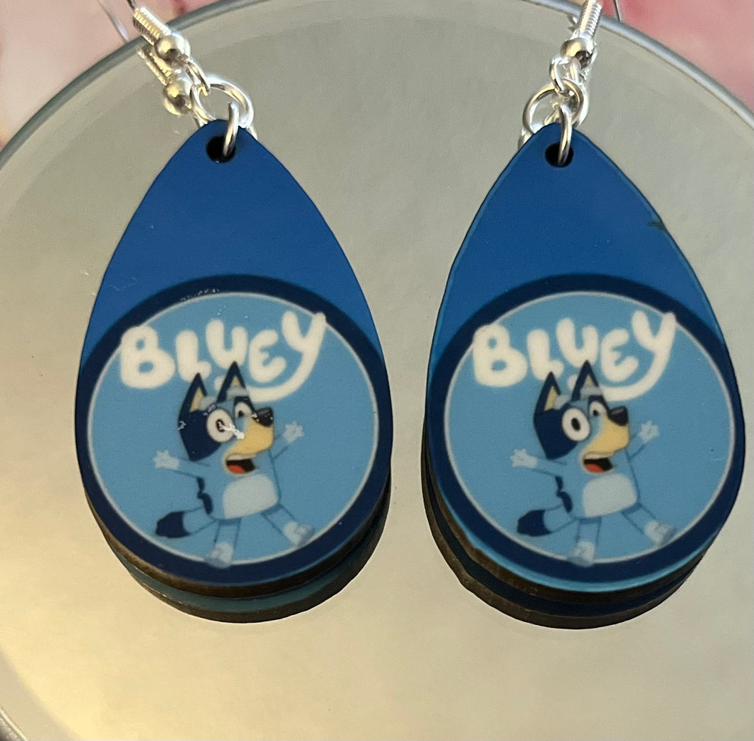 Bluey Earrings