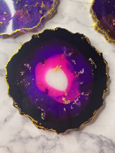 Load image into Gallery viewer, Geode Coaster Set

