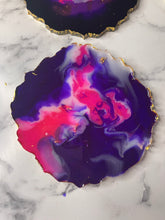 Load image into Gallery viewer, Geode Coaster Set
