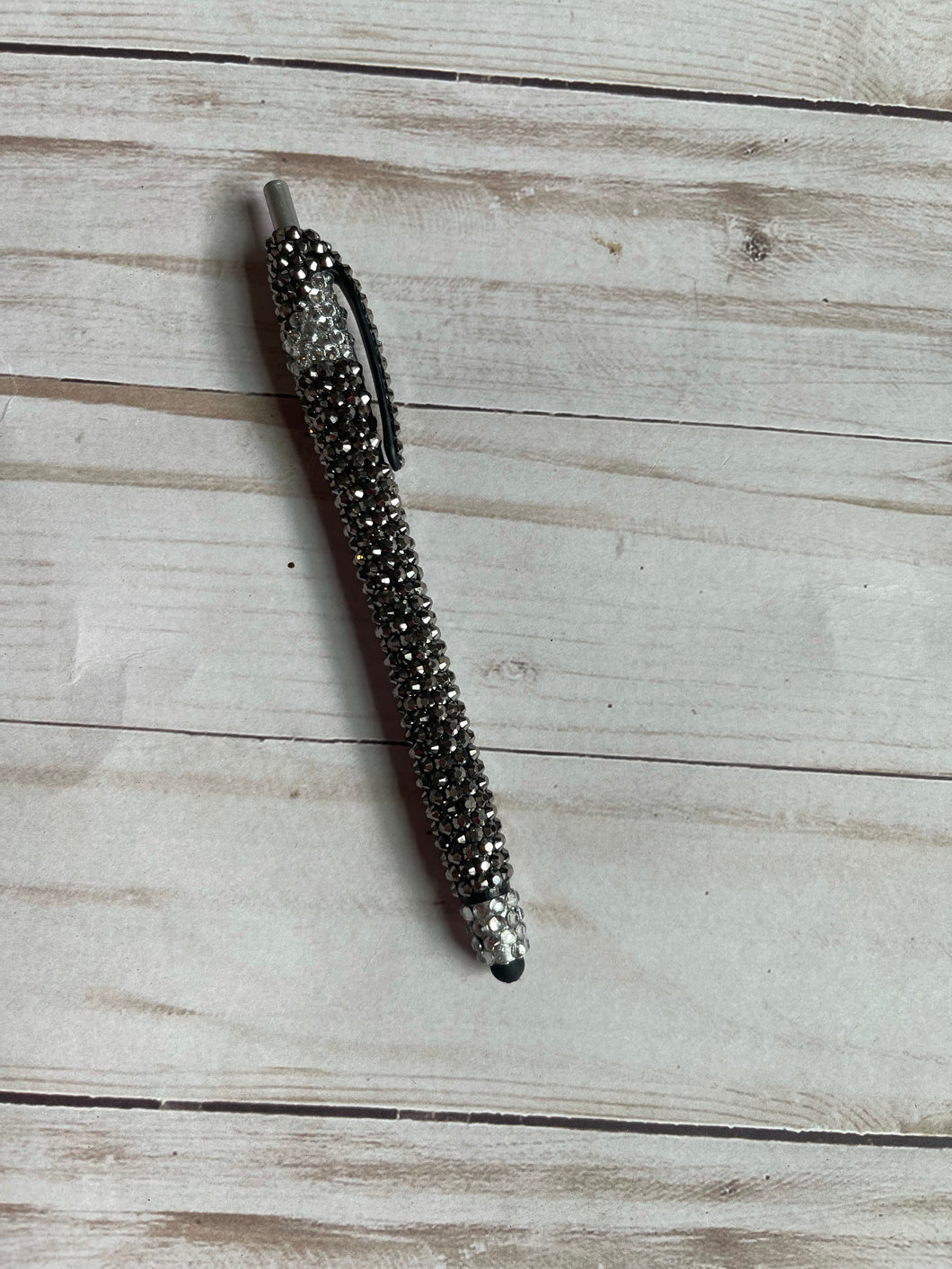 Rhinestone pen stylus combo